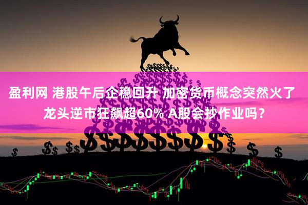 盈利网 港股午后企稳回升 加密货币概念突然火了 龙头逆市狂飙超60% A股会抄作业吗？
