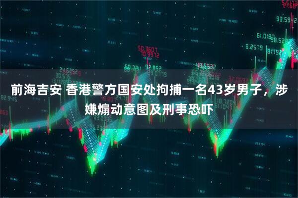 前海吉安 香港警方国安处拘捕一名43岁男子，涉嫌煽动意图及刑事恐吓