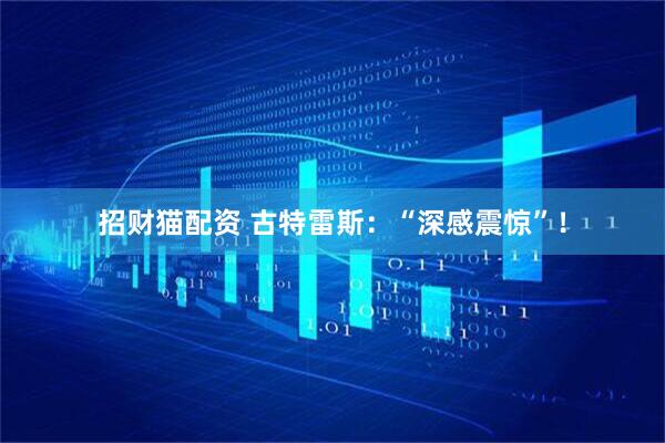 招财猫配资 古特雷斯：“深感震惊”！